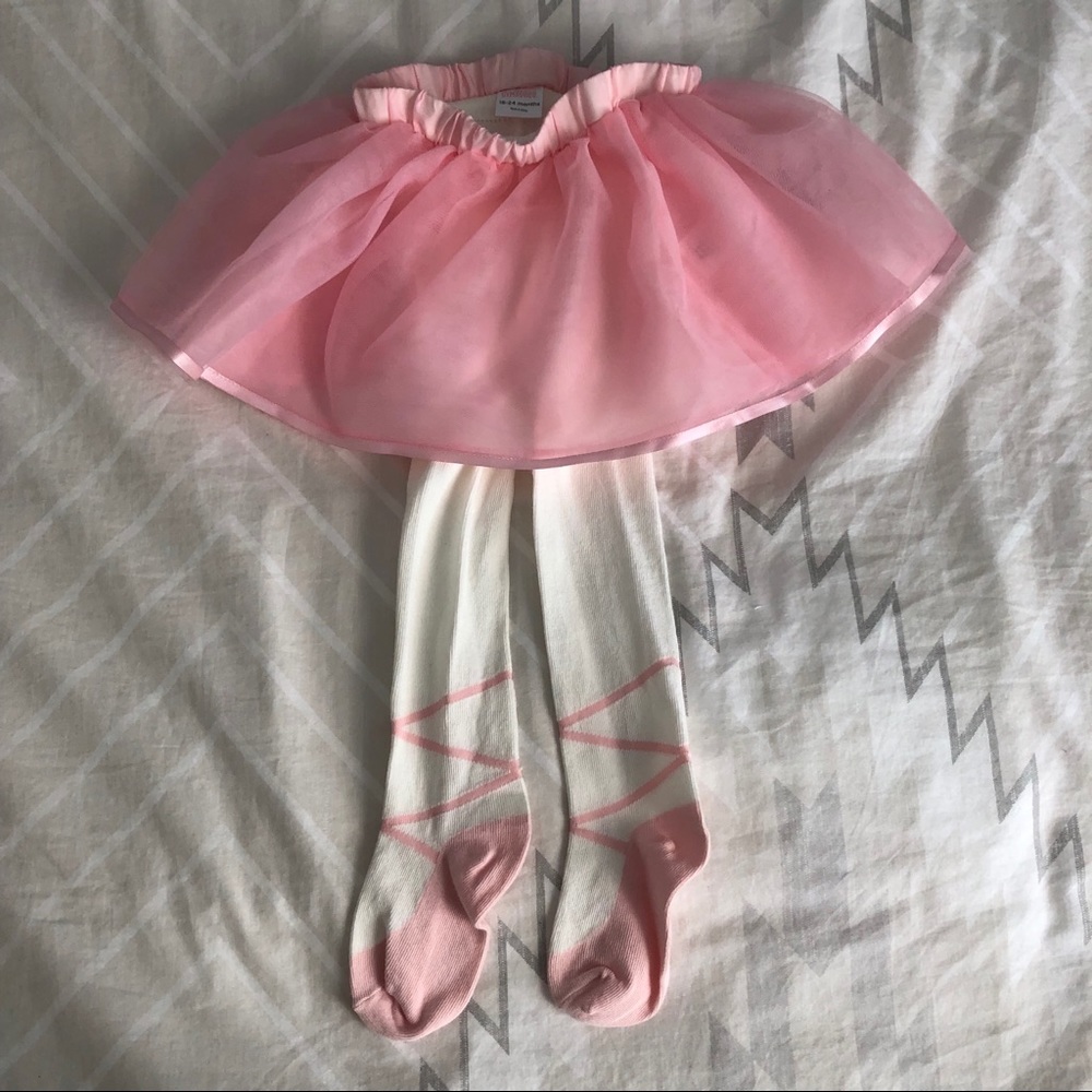 Gymboree 2-in-1 Tutu & Ballerina Tights 18-24 mos